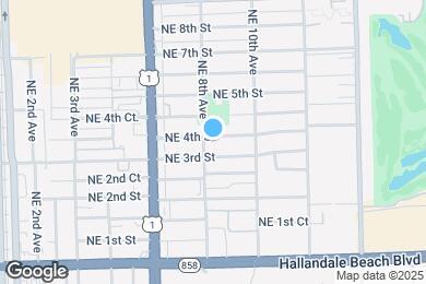 Map image of the property - 806 NE 4th St