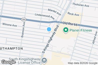 Map image of the property - 4918 Winona Ave