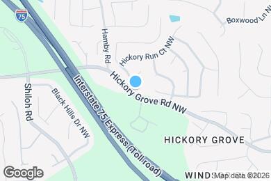Map image of the property - 1805 Hickory Creek Ct NW
