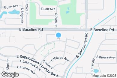 Map image of the property - 7464 E Keats Ave