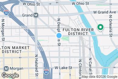 Map image of the property - 360 N Desplaines St