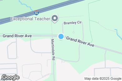 Map image of the property - 59415 Grand River Ave