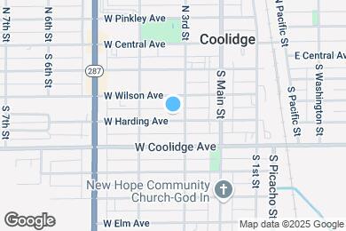 Map image of the property - 334 W Harding Ave