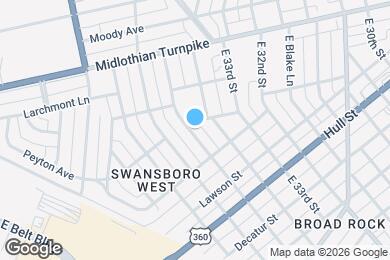 Map image of the property - 203 E 35th St