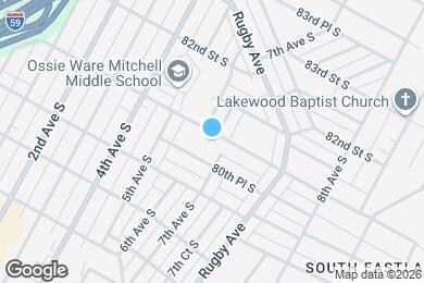 Map image of the property - 536 81st St S