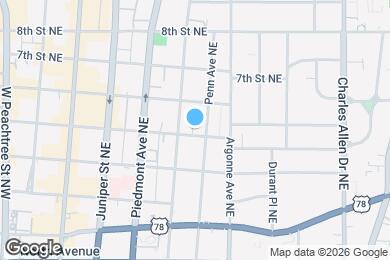 Map image of the property - 250 5th St NE