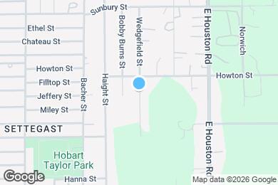 Map image of the property - 6015 Wedgefield St