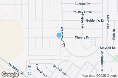 Map image of the property - 322 Butler Creek Ave