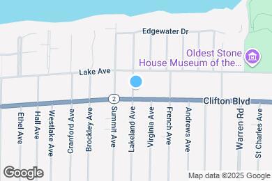 Map image of the property - 15518 Clifton Blvd