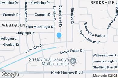 Map image of the property - 5107 Dunnethead Dr