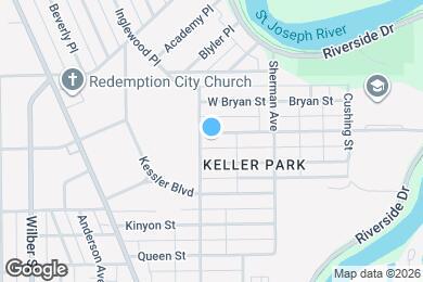 Map image of the property - 1126 Beale St