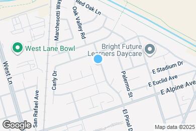 Map image of the property - 3635 El Pinal Dr