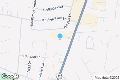 Map image of the property - 9760 Bunker Hill Ln