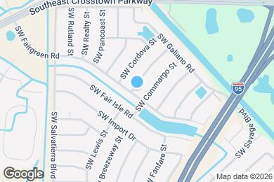 Map image of the property - 1797 SW Catalonia St