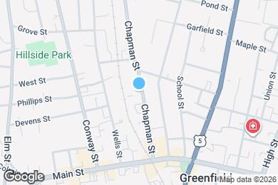 Map image of the property - 106 Chapman St