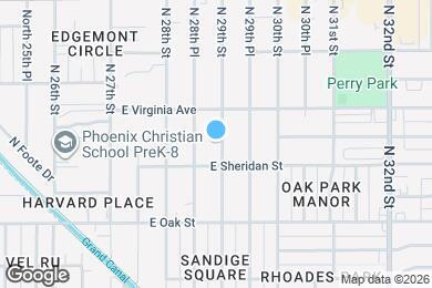 Map image of the property - 2520 N 29th St