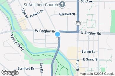 Map image of the property - 249 Mulberry St