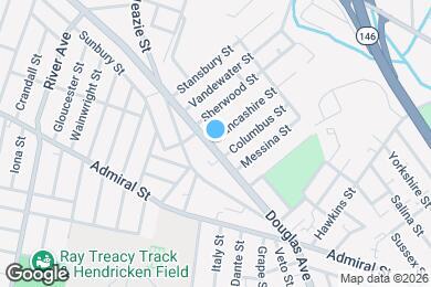 Map image of the property - 707 Douglas Ave