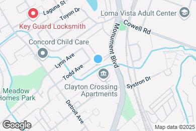 Map image of the property - 2827 Monument Boulevard