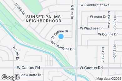 Map image of the property - 5141 W Larkspur Dr