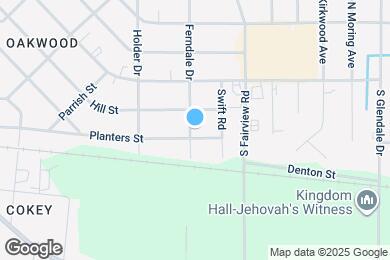 Map image of the property - 1400 Planters St