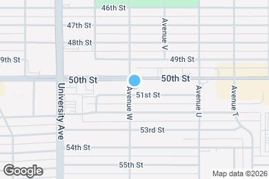 Map image of the property - 5005 Avenue W