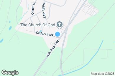 Map image of the property - 5400 Cedar Creek Dr