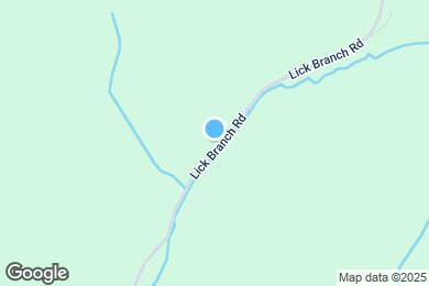 Map image of the property - 1333 Lick Branch Rd