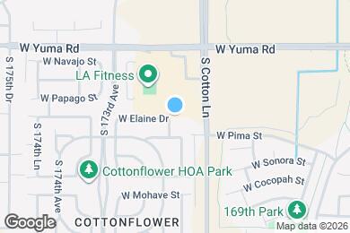 Map image of the property - 1491 S 171st Ln