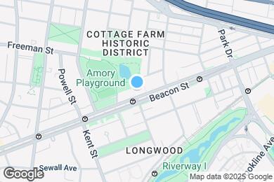 Map image of the property - 1090 Beacon St
