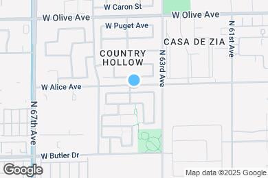 Map image of the property - 6386 W Barbara Ave
