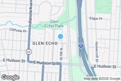 Map image of the property - 2621 N 4th St