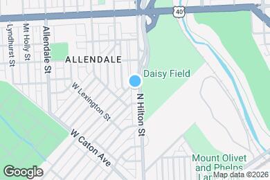 Map image of the property - 272 N Hilton St