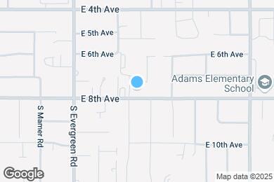 Map image of the property - 14119 E 8th Ave