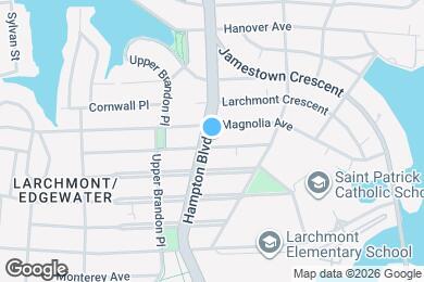 Map image of the property - 5800 Hampton Blvd