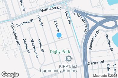 Map image of the property - 6900 E Laverne St