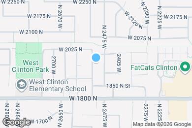 Map image of the property - 1958 N 2530 W