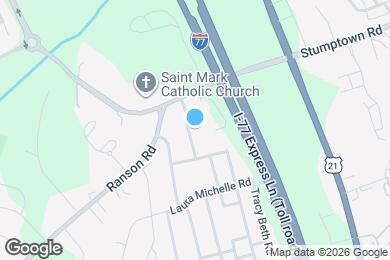 Map image of the property - 15464 Stone Hollow Dr