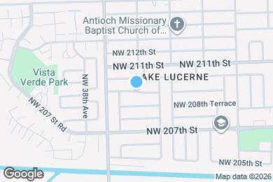 Map image of the property - 3501 NW 209th Ter