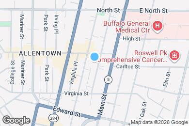 Map image of the property - 72 N Pearl St