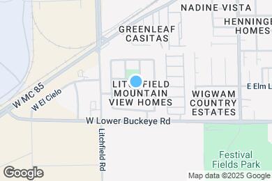 Map image of the property - 514 W Rio Vista Ln