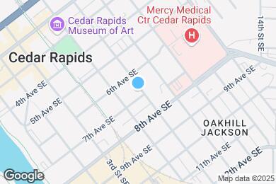 Map image of the property - Cedar Rapids Brickstone