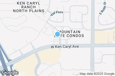Map image of the property - 7435 S Alkire St