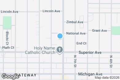 Map image of the property - 1602 N 8th St