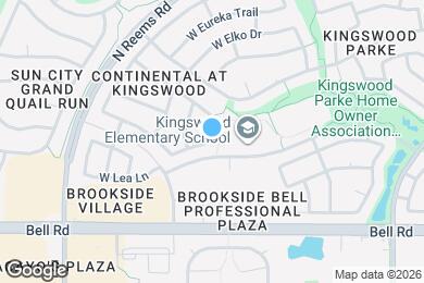Map image of the property - 17205 N Chance Dr