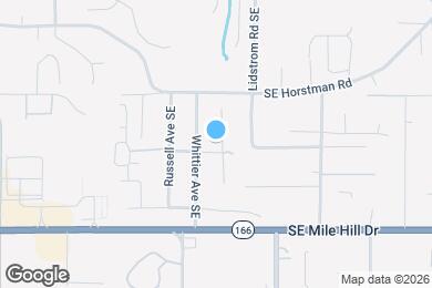 Map image of the property - 3899 SE Harriet St