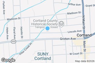 Map image of the property - 66 Lincoln Ave