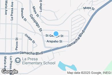 Map image of the property - 9805 Saint George St