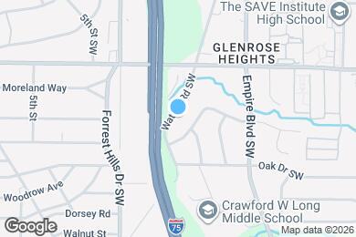 Map image of the property - 3066 Waters Rd SW