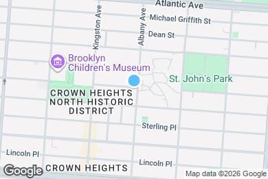 Map image of the property - 1126 Prospect Pl